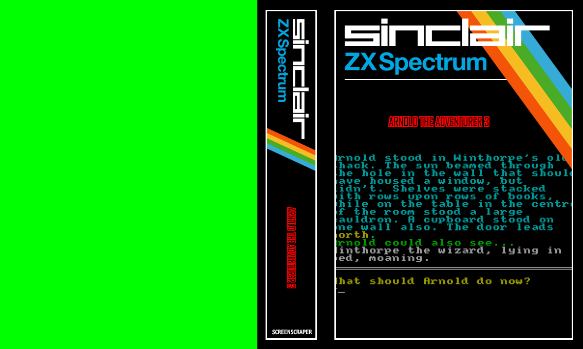 Arnold the Adventurer III — box-texture (SS)