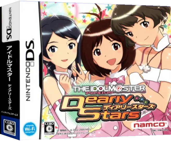 Idolm@ster, The - Dearly Stars — box-3D (JP)