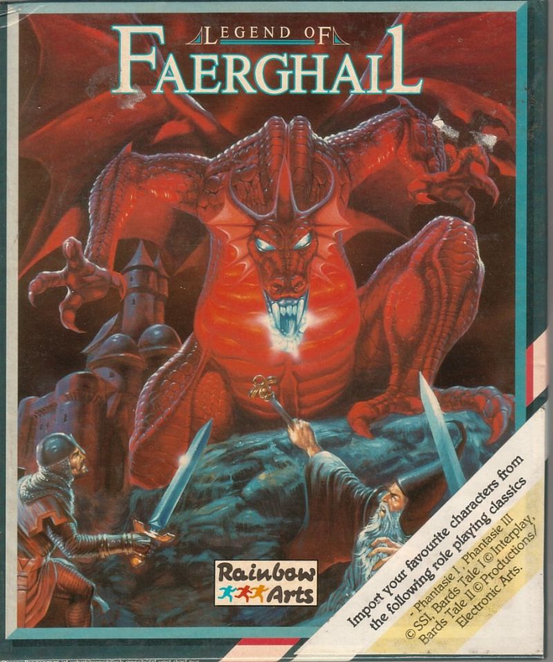 Legend Of Faerghail — box-2D (UK)
