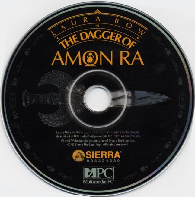 Laura Bow 2: The Dagger of Amon Ra — support-2D (WOR)