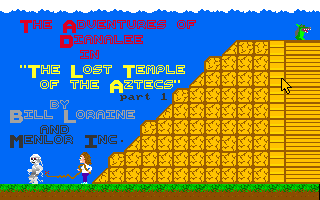 The Adventures Of Dianalee In The Lost temple Of The Aztecs box art
