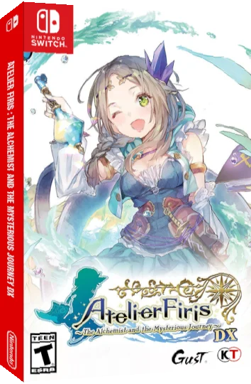 Atelier Firis - The Alchemist and the Mysterious Journey DX — box-3D (US)