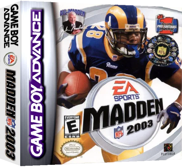 Madden NFL 2003 — box-3D (US)