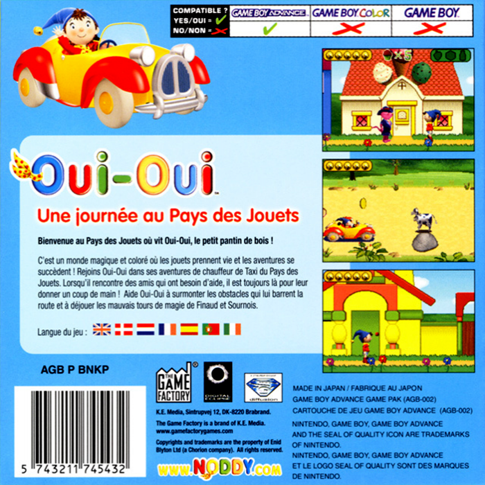 Noddy - A Day in Toyland — box-2D-back (FR)