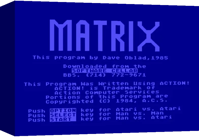 Matrix — box-3D (WOR)