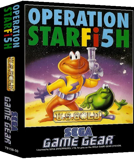 James Pond 3 - Operation Starfi5h — box-3D (EU)
