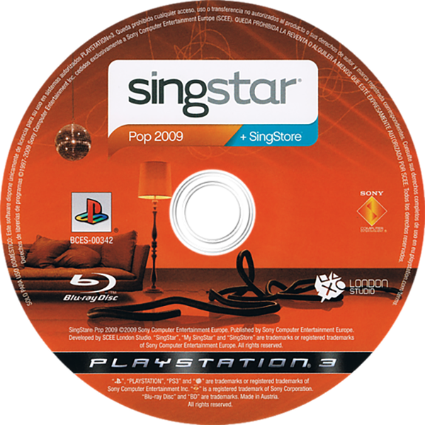 SingStar Pop 2009 — support-texture (EU)