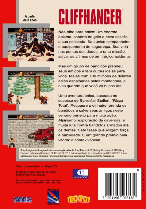 Cliffhanger — box-2D-back (BR)