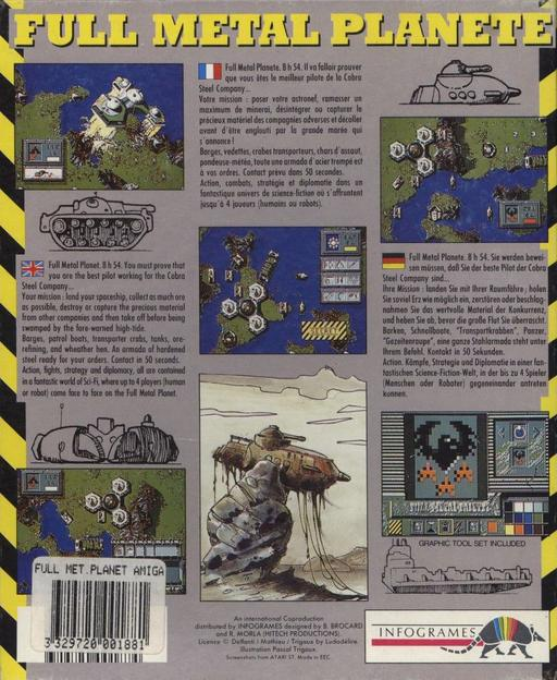Full Metal Planete — box-2D-back (EU)