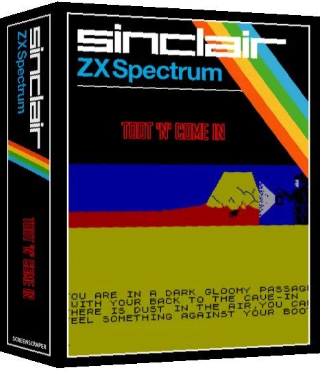 Toot 'n' Come in — box-3D (SS)