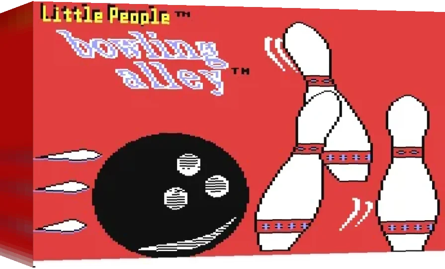 Little People Bowling Alley — box-3D (WOR)