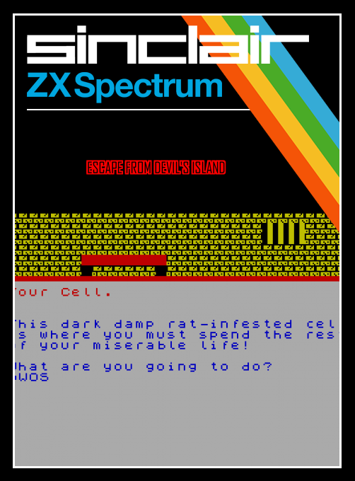 Escape from Devil's Island — box-2D (SS)