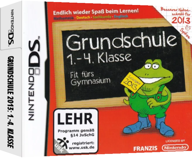 Grundschule 1.-4. Klasse - Fit fuers Gymnasium 2013 — box-3D (DE)
