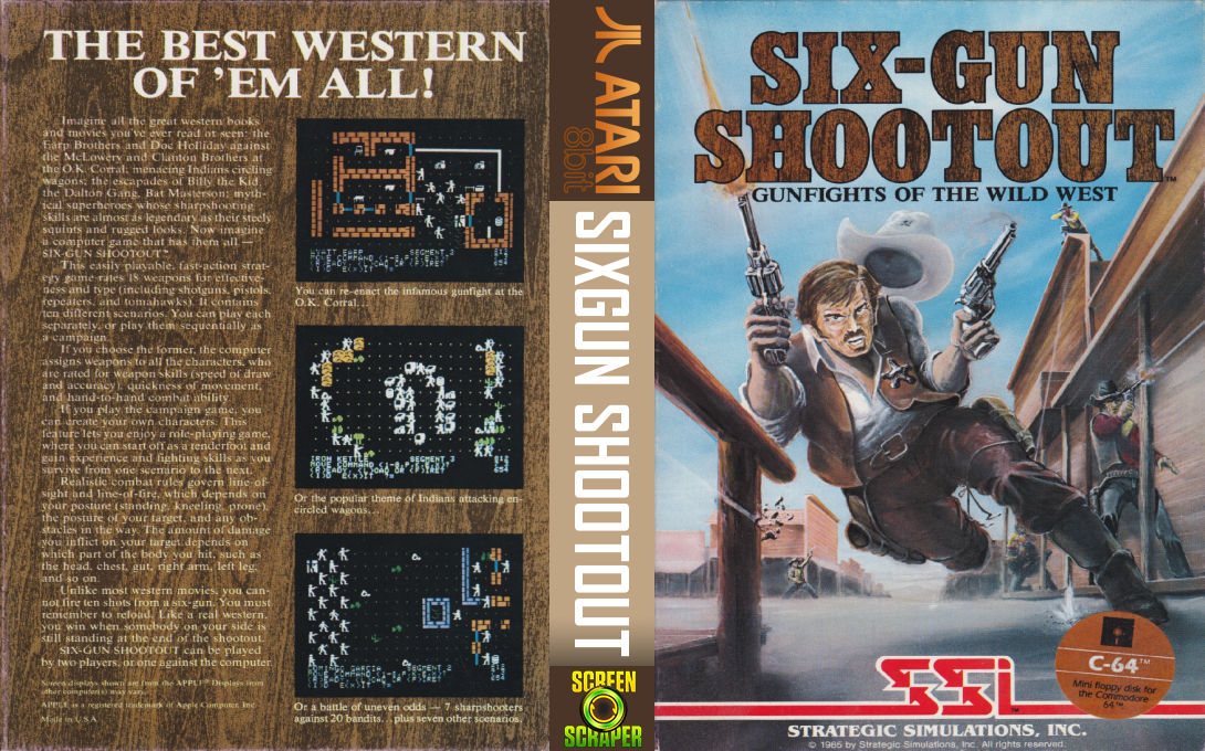 Sixgun Shootout — box-texture (US)