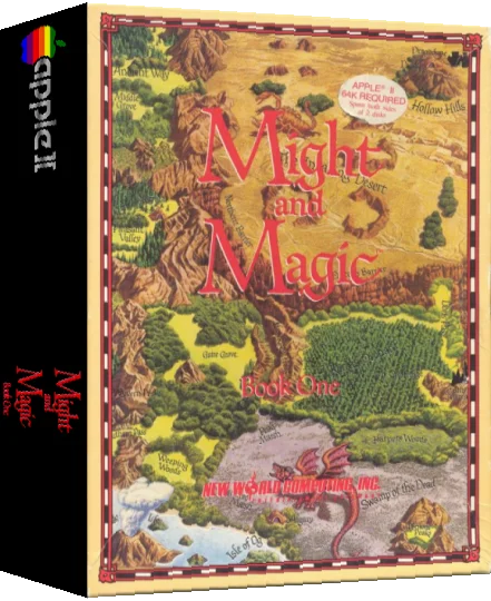 Might and Magic - Book One — box-3D (US)