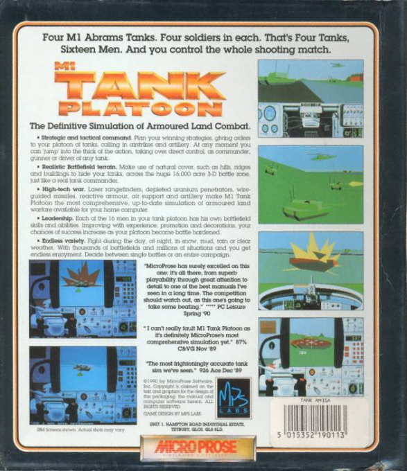 M1 Tank Platoon — box-2D-back (EU)