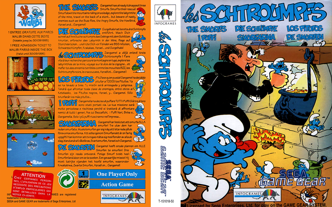 Schtroumpfs, Les — box-texture (EU)