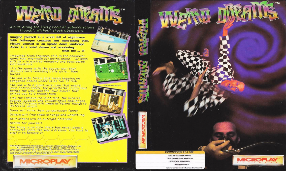 Weird Dreams — box-texture (US)