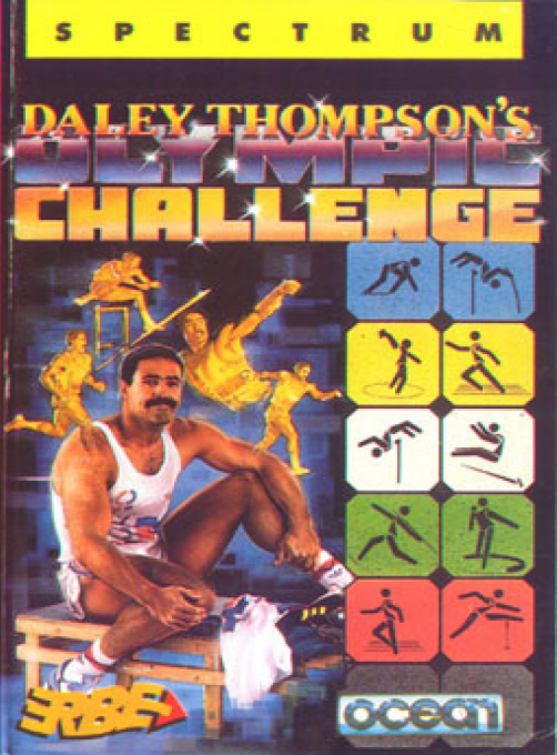 Daley Thompson's Olympic Challenge — box-2D (SP)