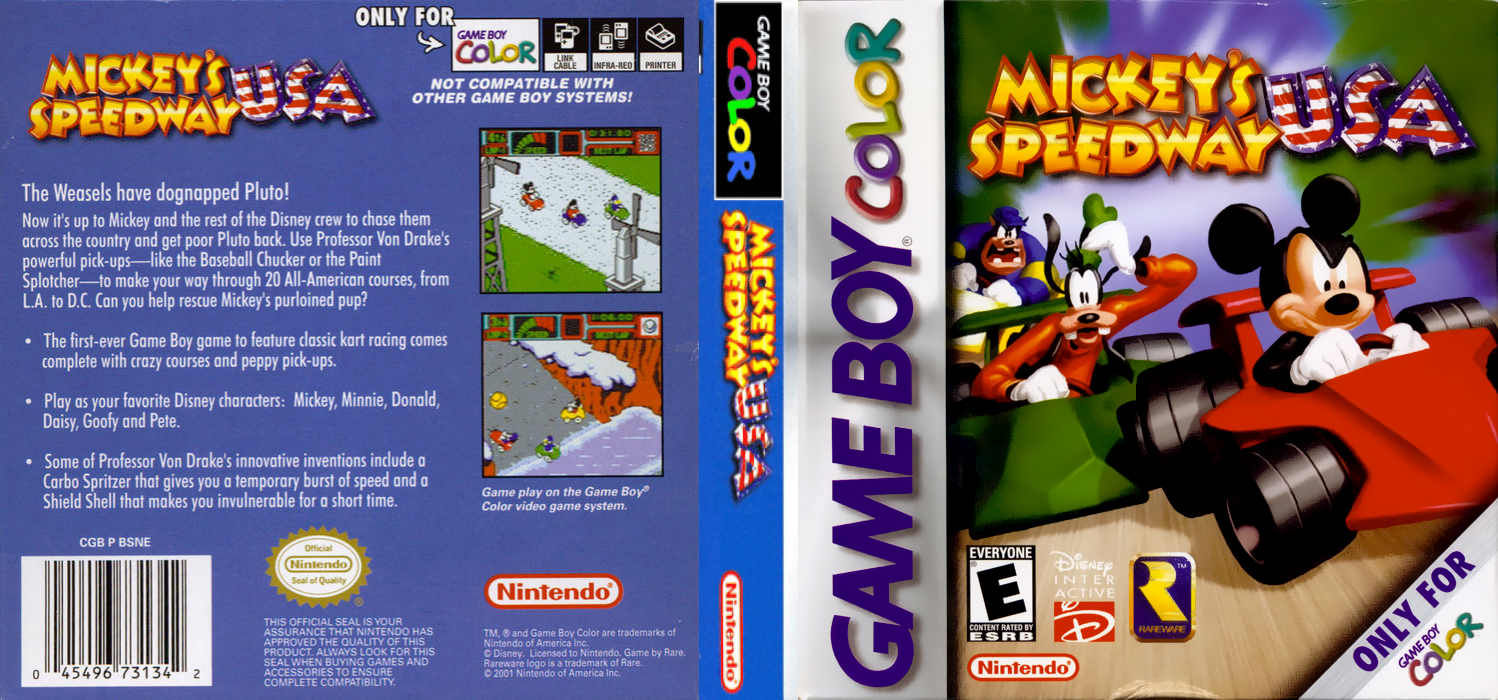 Mickey's Speedway USA — box-texture (US)