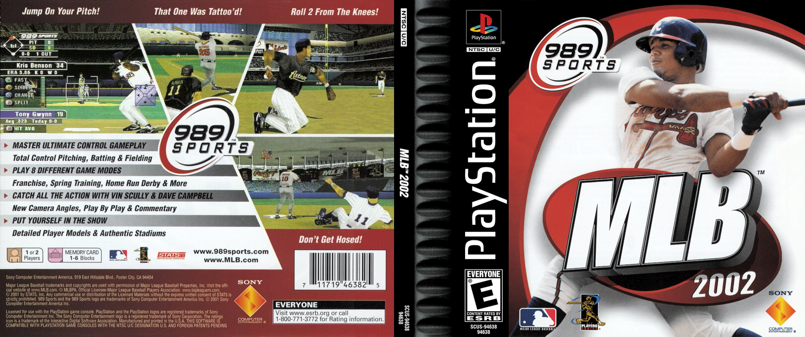 MLB 2002 — box-texture (US)