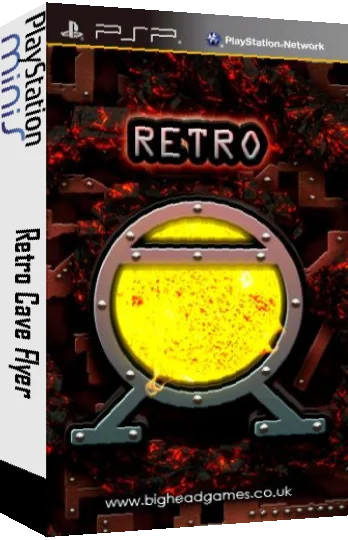 Retro Cave Flyer — box-3D (EU)