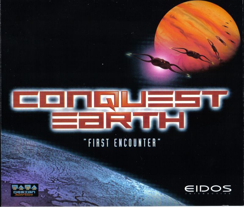 Conquest Earth - First Encounter — box-2D (UK)