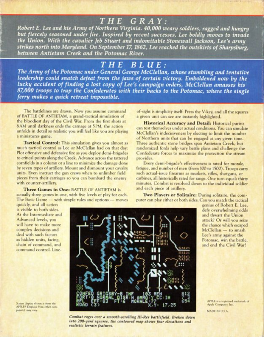 Battle Of Antietam — box-2D-back (US)