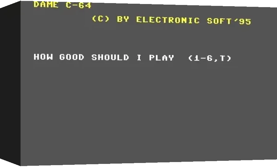 Dame C-64 — box-3D (WOR)