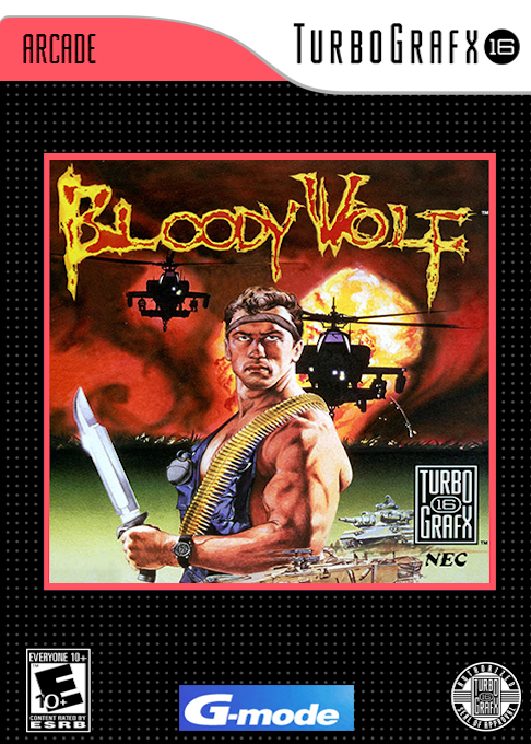 Bloody Wolf box art
