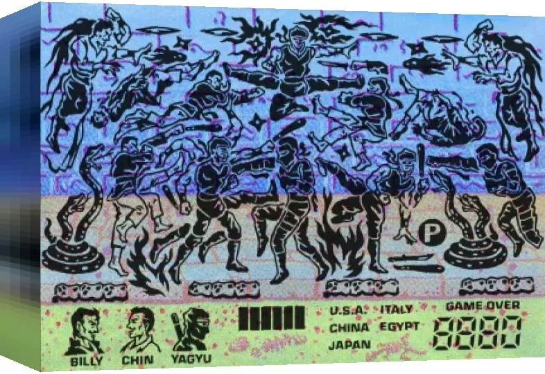 Double Dragon 3 - The Rosetta Stone — box-3D (WOR)