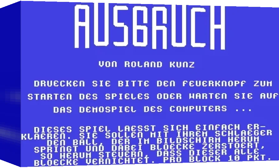 Ausbruch — box-3D (WOR)