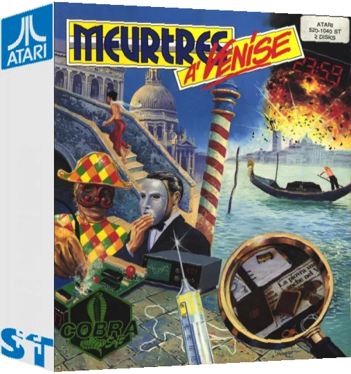 Meurtres À Venise — box-3D (FR)