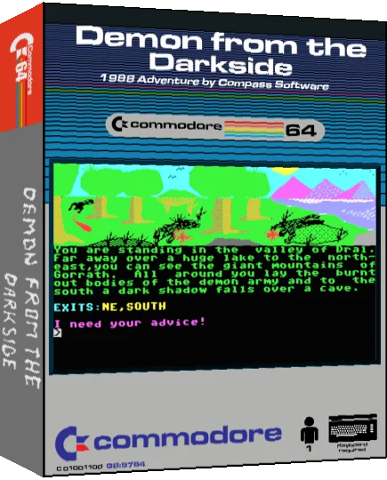 Demon from the Darkside — box-3D (CUS)
