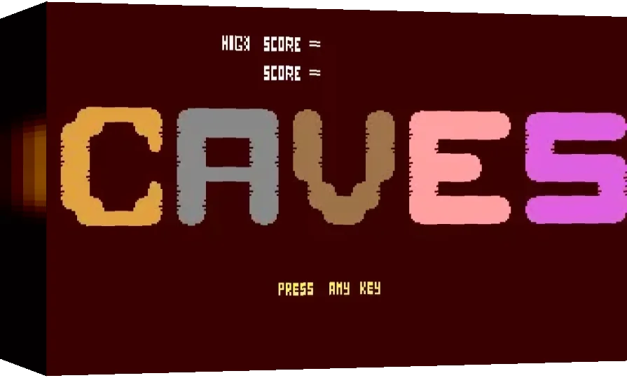Radar Lander : Caves — box-3D (WOR)