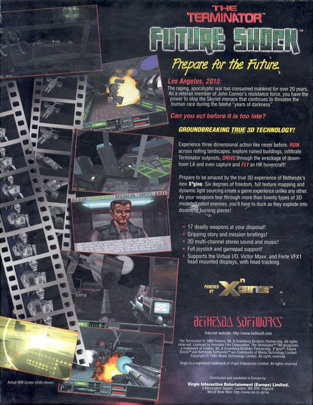 Terminator, The - Future Shock — box-2D-back (EU)