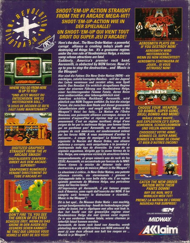 Revolution X — box-2D-back (EU)