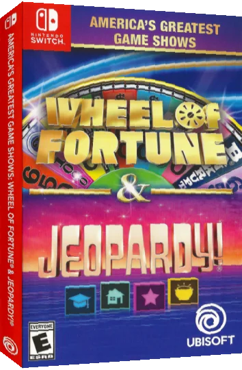 America's Greatest Game Shows - Wheel of Fortune & Jeopardy! — box-3D (US)