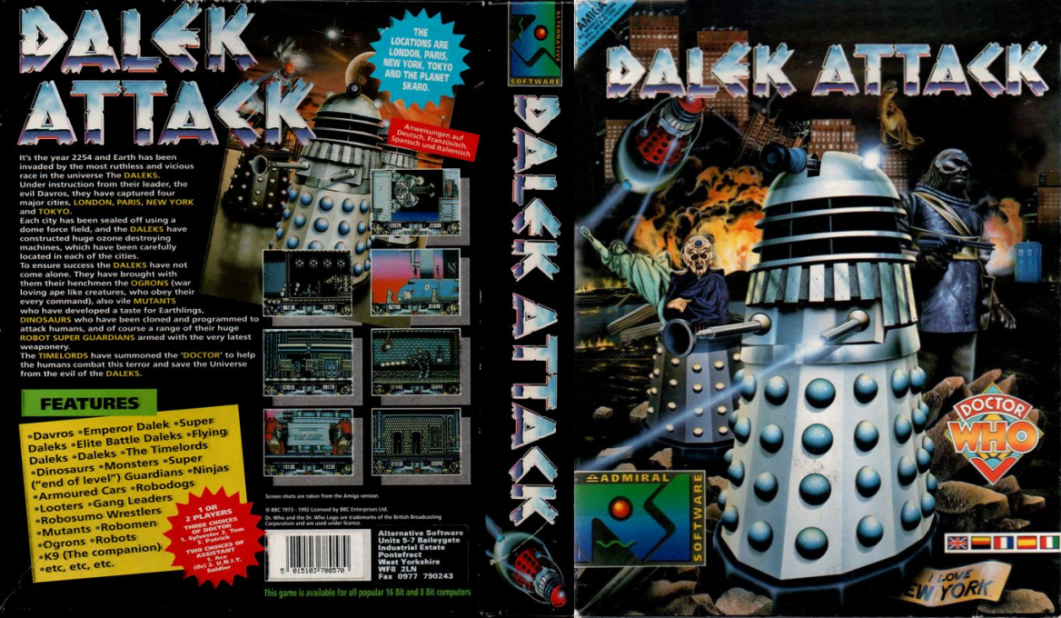 Dalek Attack — box-texture (EU)