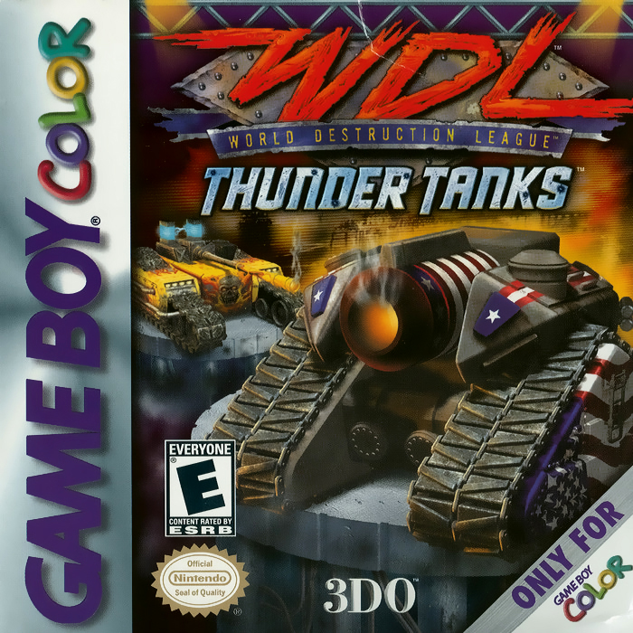 WDL - World Destruction League - Thunder Tanks box art