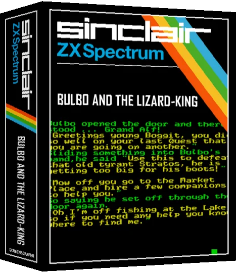 Bulbo and the Lizard-King — box-3D (SS)