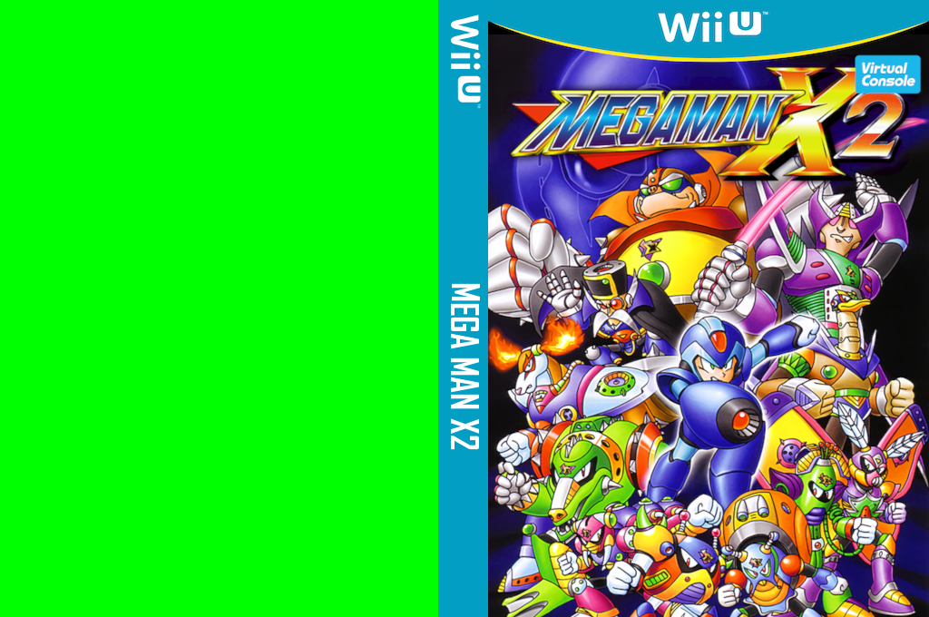 Mega Man X2 — box-texture (CUS)