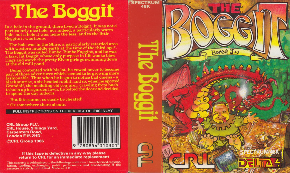 Boggit, The - Bored Too — box-texture (EU)