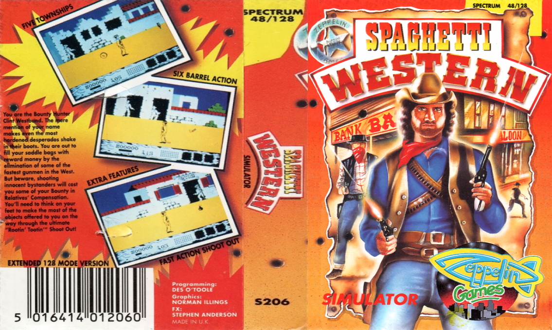 Spaghetti Western Simulator — box-texture (EU)