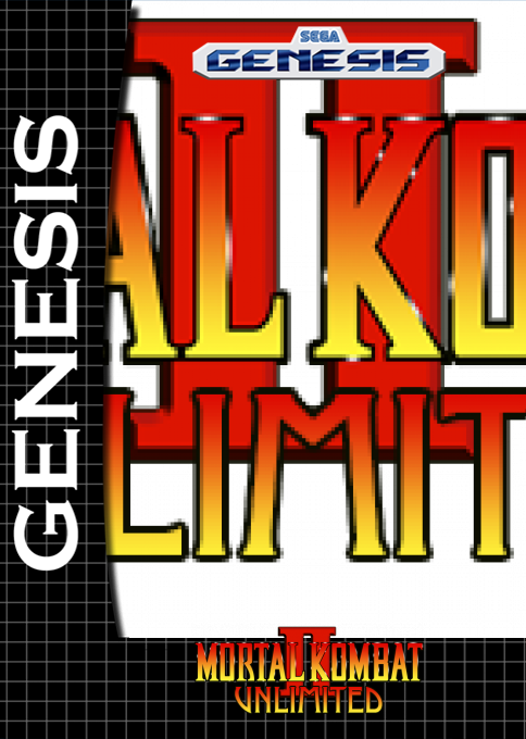 Mortal Kombat II Unlimited — box-2D (SS)