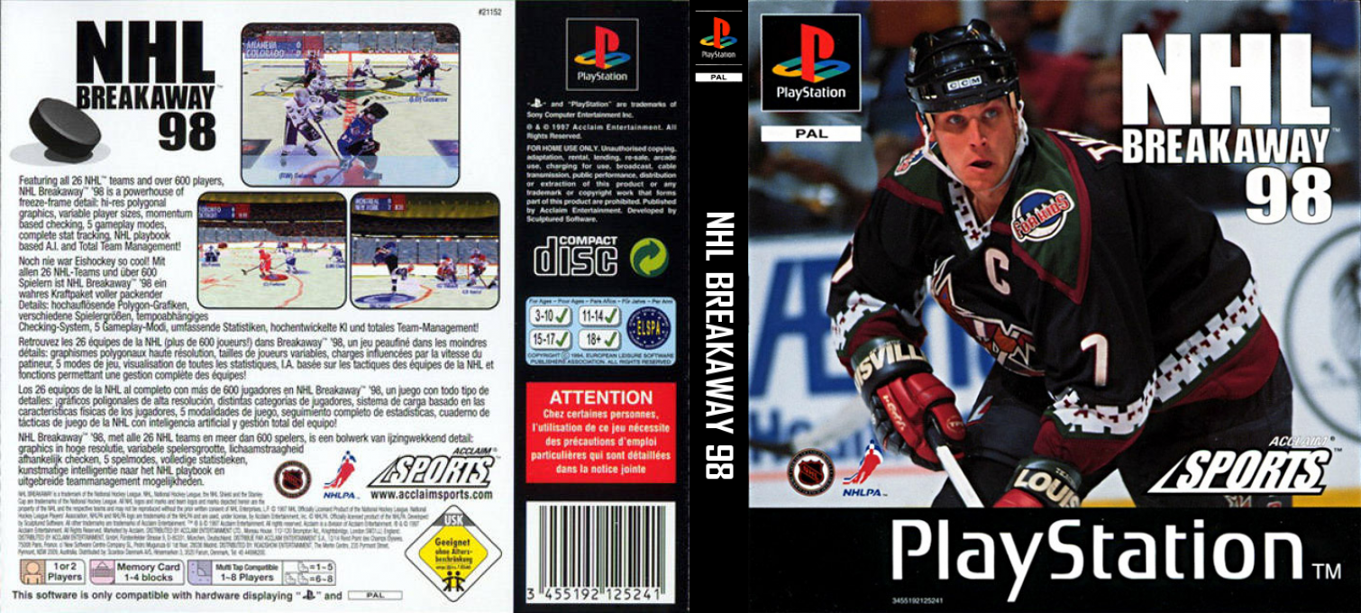 Nhl Breakaway 98 — box-texture (EU)