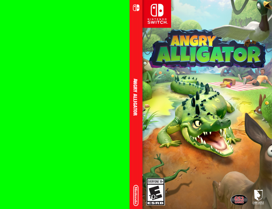 Angry Alligator — box-texture (US)
