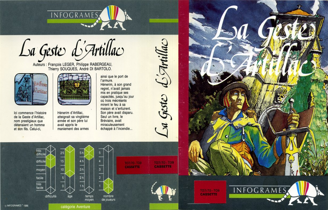 Geste D'artillac, La — box-texture (WOR)