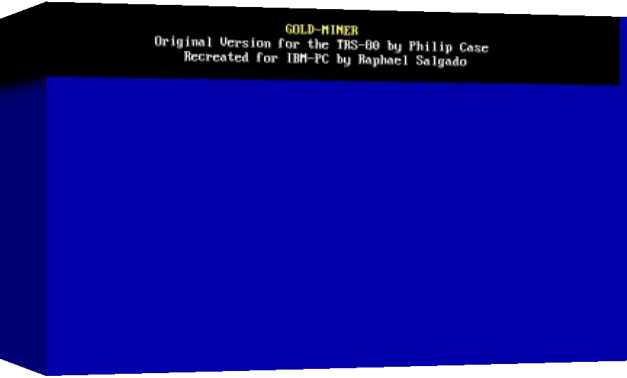 Gold Miner — box-3D (WOR)