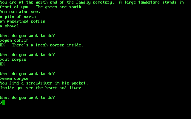 Frankenstein's Legacy — ss (WOR)